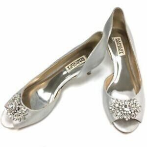 Badgley Mischka Macie d'Orsay Jeweled Pump, 9.5